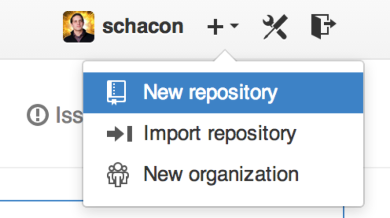 ``new repository